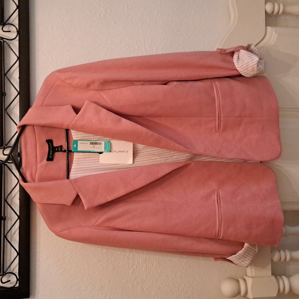 NWT 41 Hawthorn Rose Gold Blazer